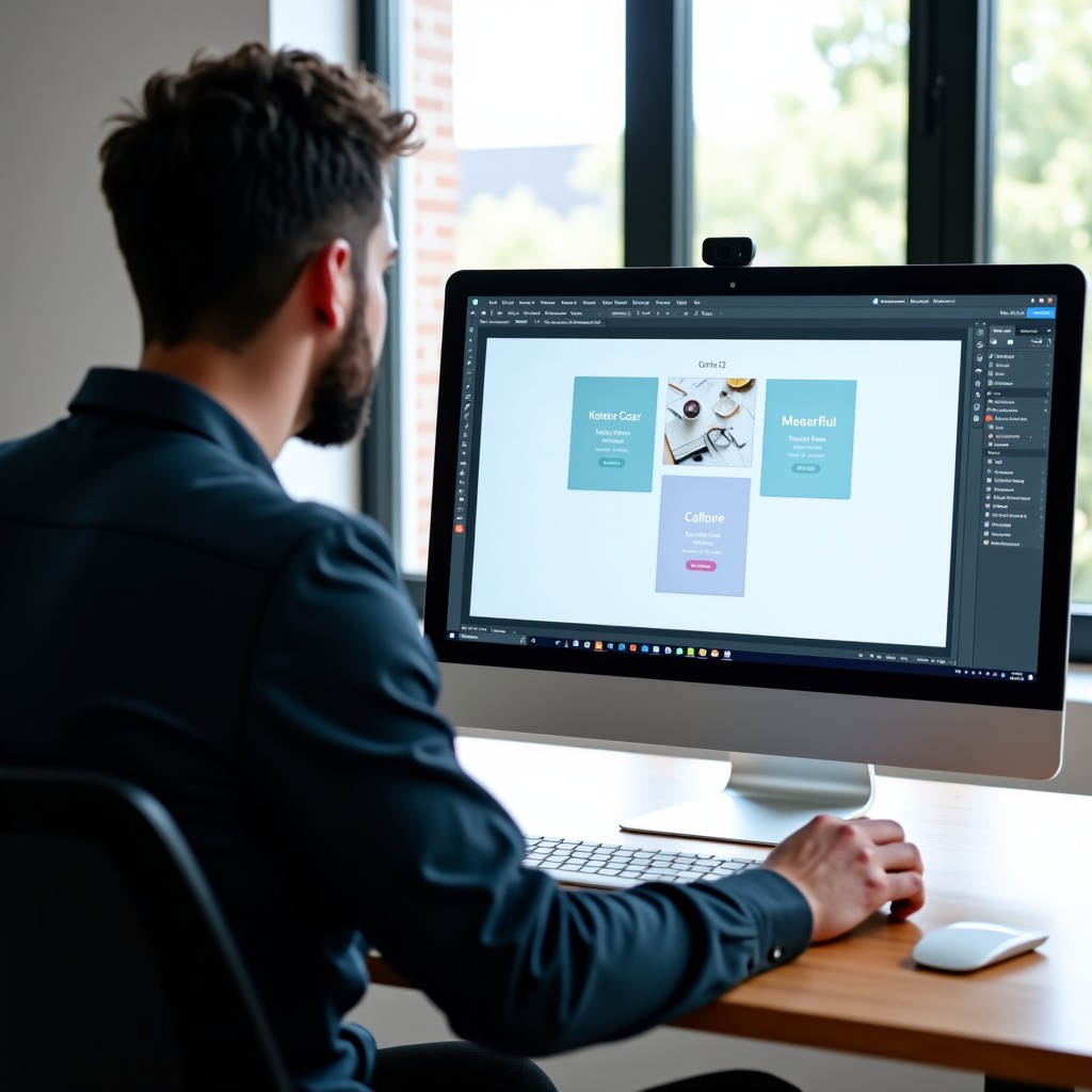 캔바 매직 레이어 작업 환경