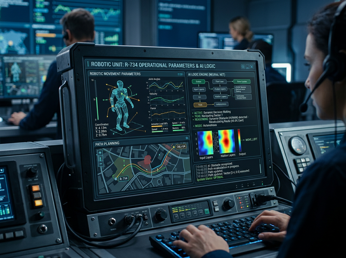 데이터와 기술이 통합된 로봇 제어