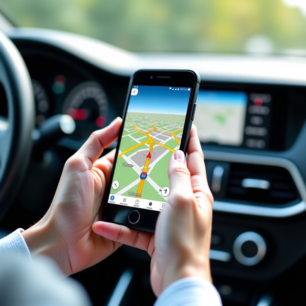 스마트폰을 활용한 길찾기