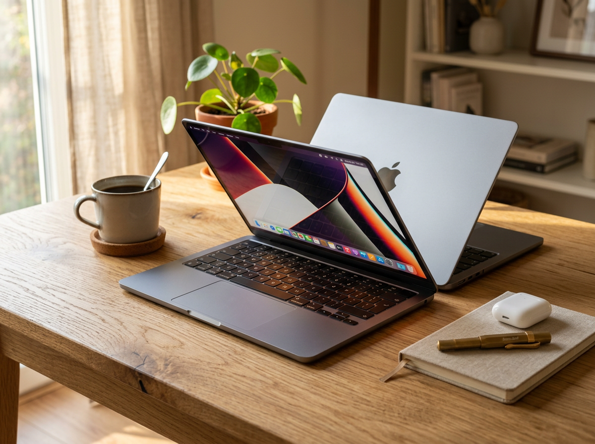 맥북 네오의 세련된 디자인