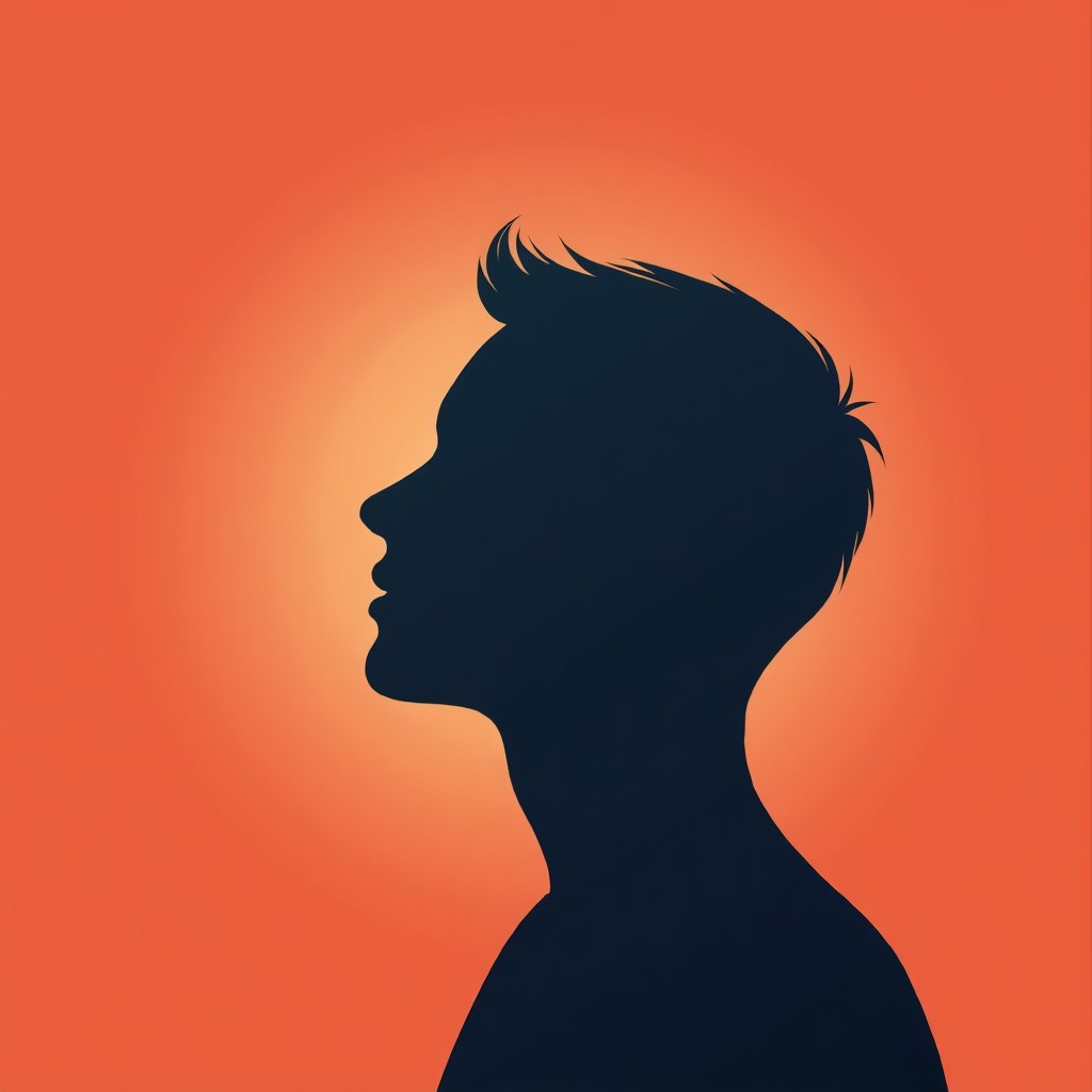 A symbolic image of protecting one's unique voice and creativity against digital automation, clean modern composition, high contrast, artistic rendering, 4:3