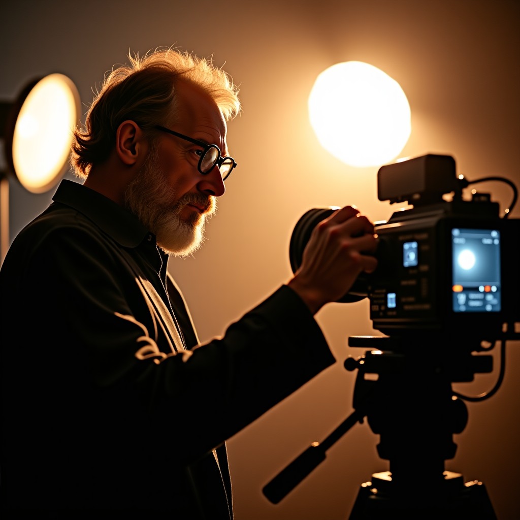 스티븐 스필버그 영화 연출 현장