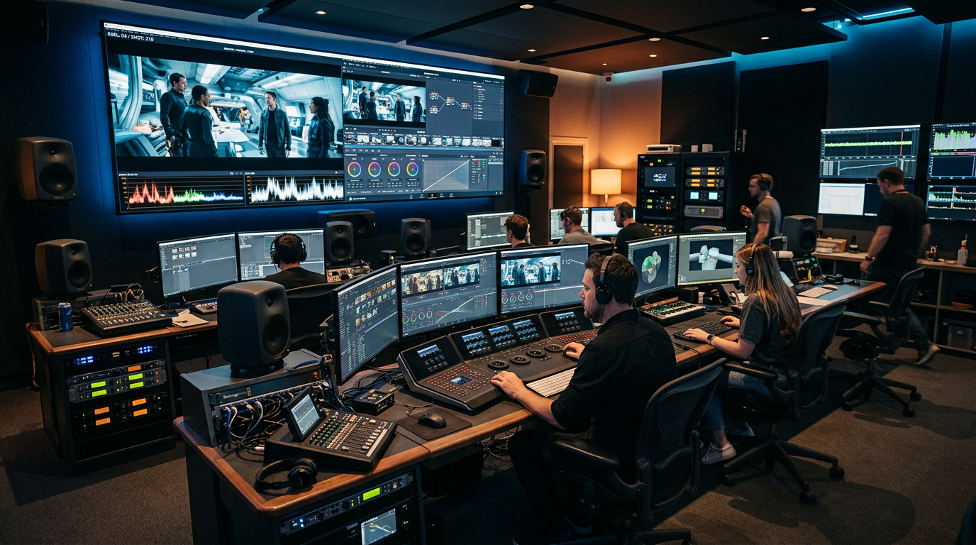 영화 제작 현장의 첨단 기술