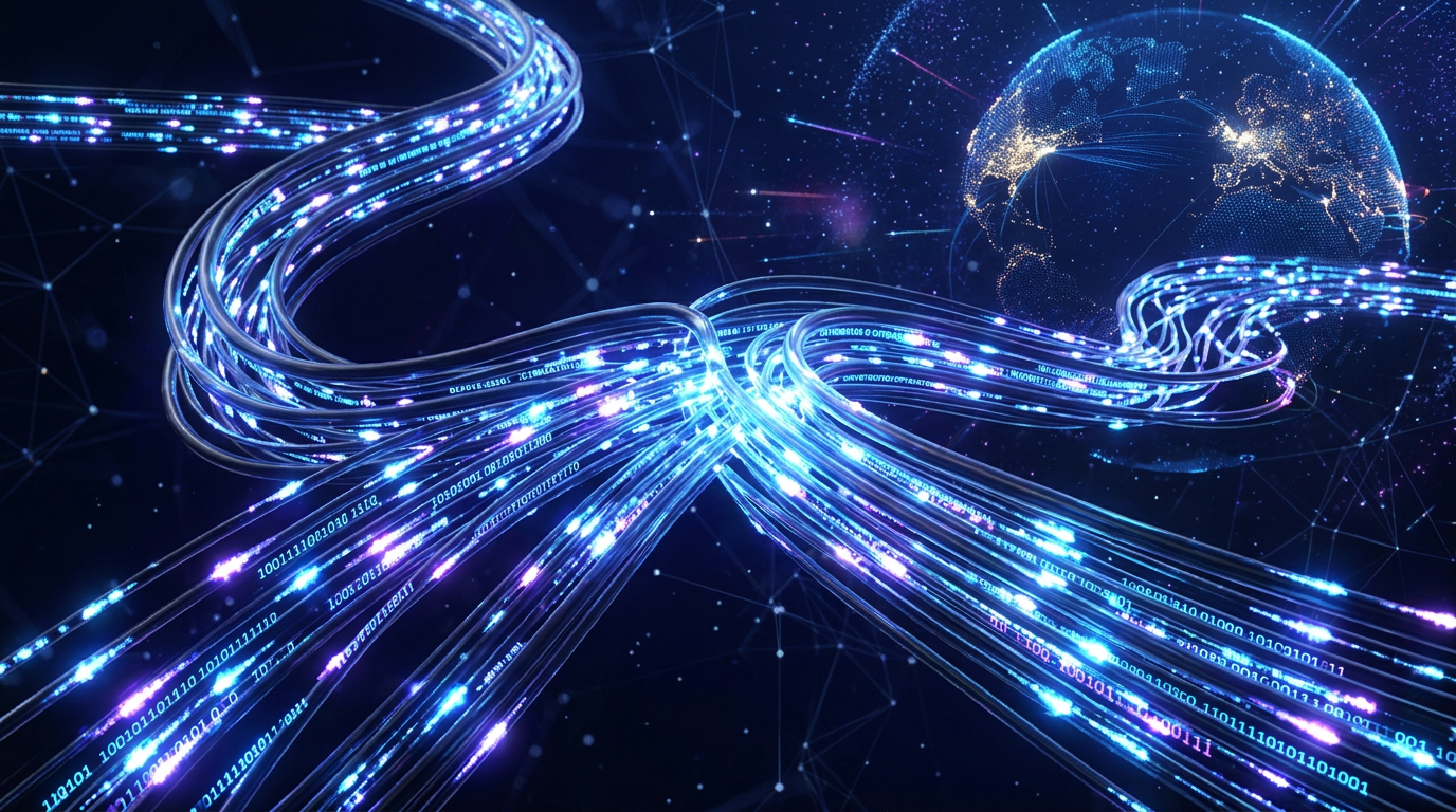 글로벌 서버 통신망 개념도