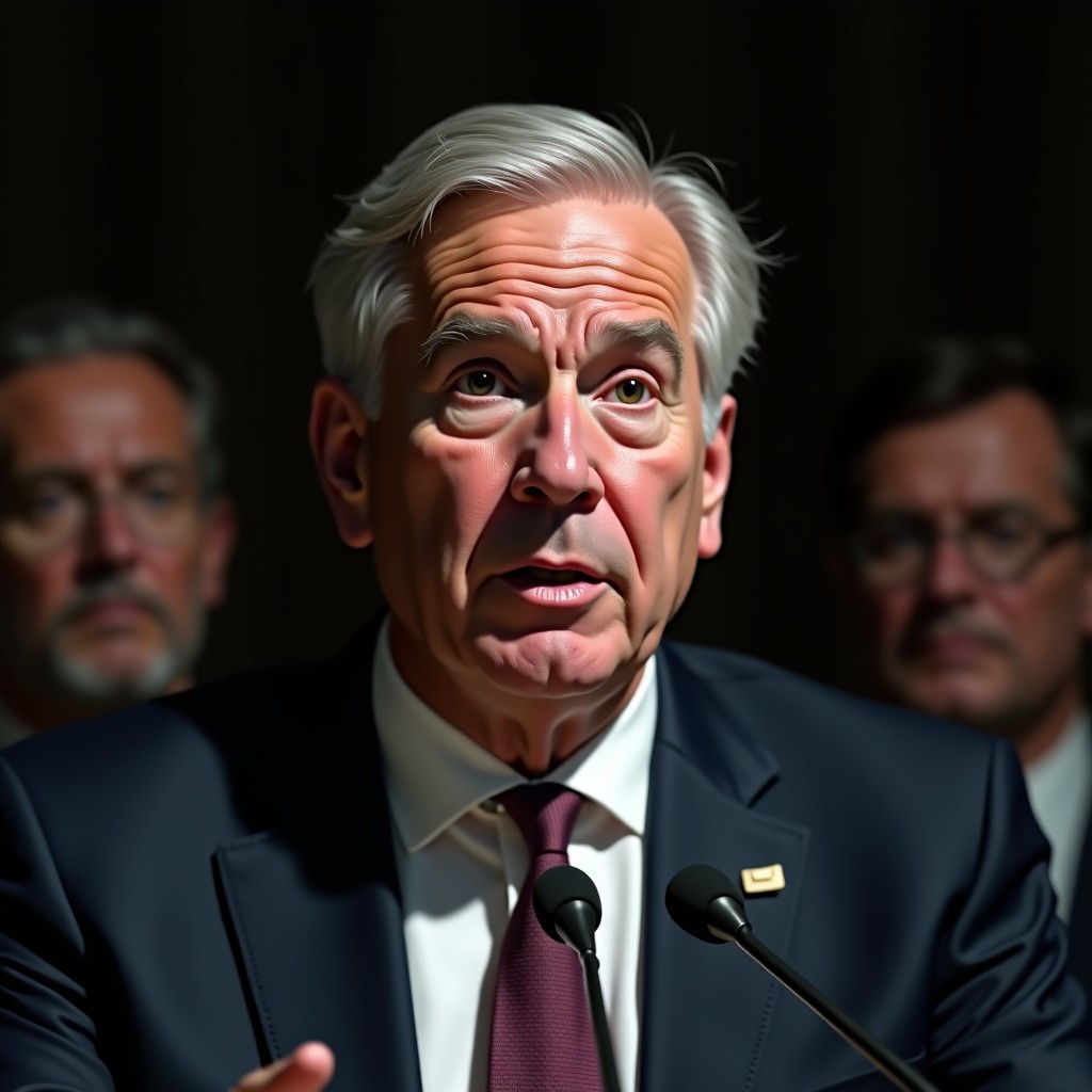 딥페이크 의심을 받는 총리의 모습