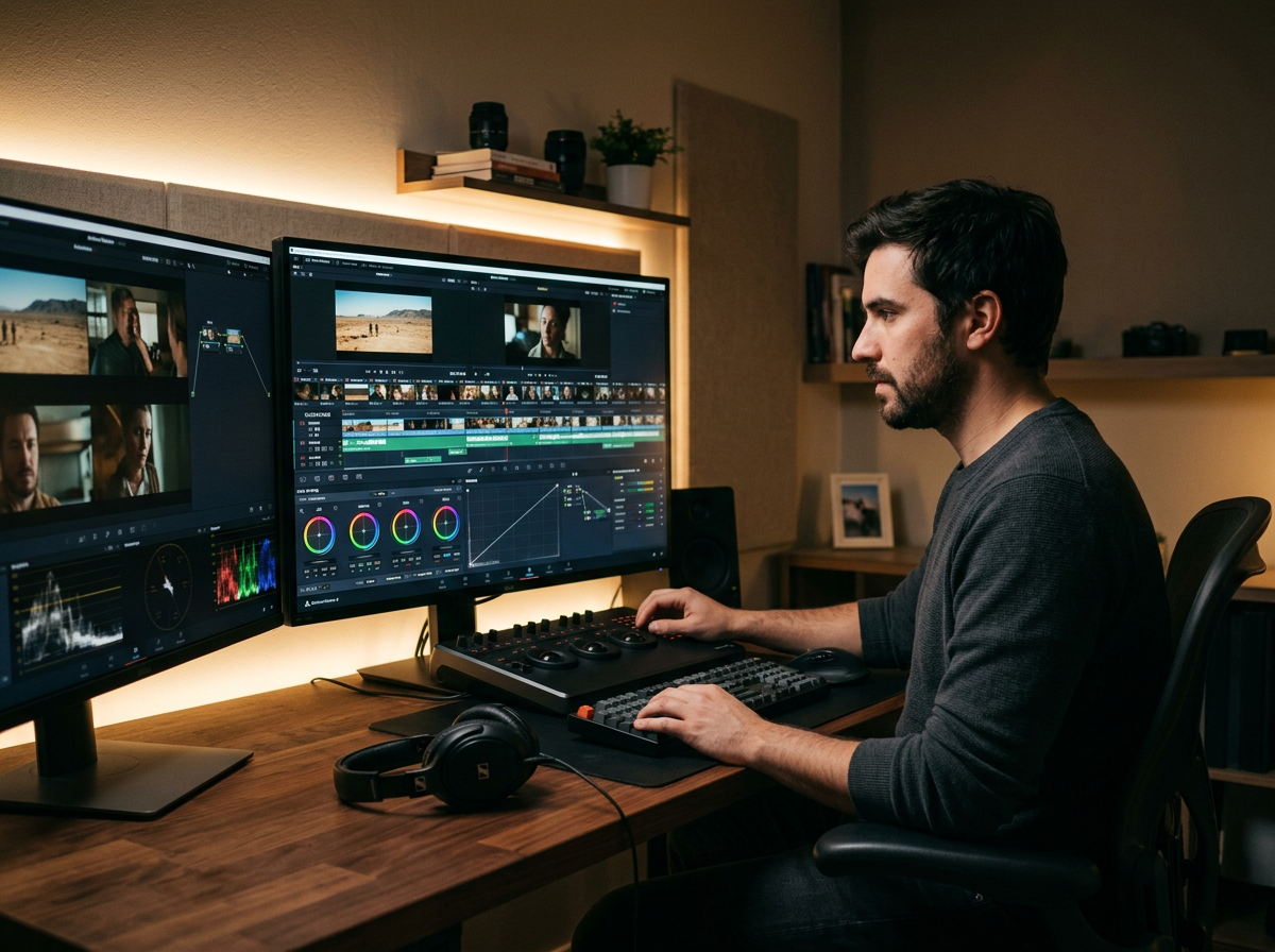 영상 편집 작업 과정