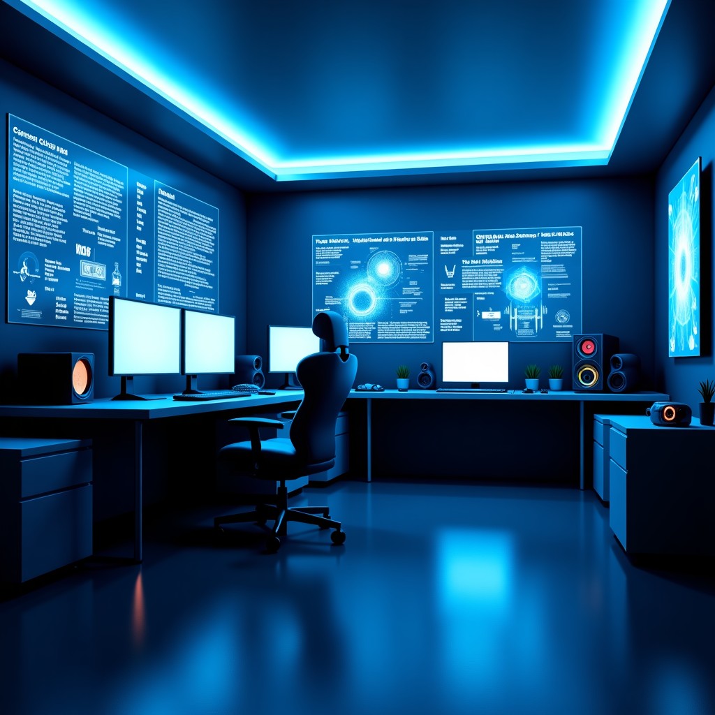 미래형 게임 그래픽 기술