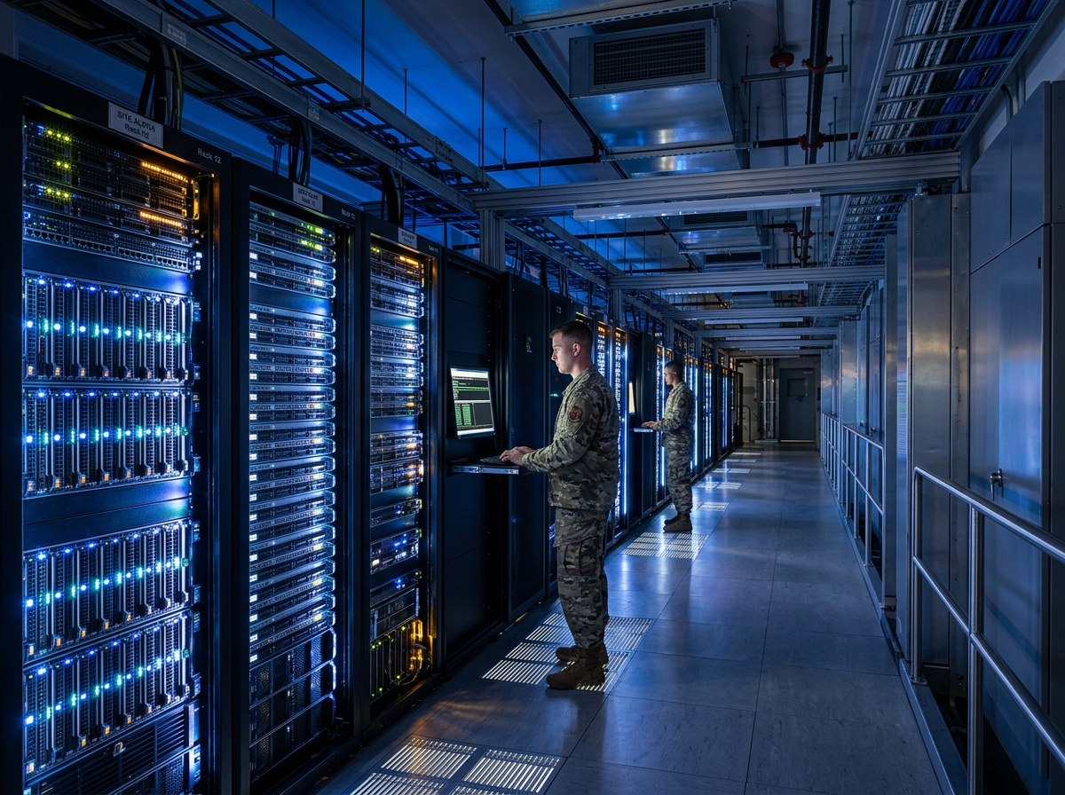 국방 데이터 센터의 디지털 인프라