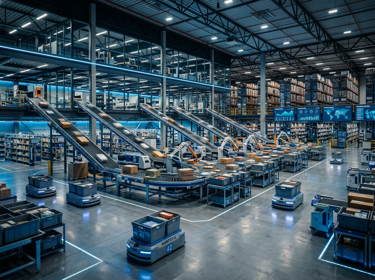 아마존의 빠른 물류 시스템