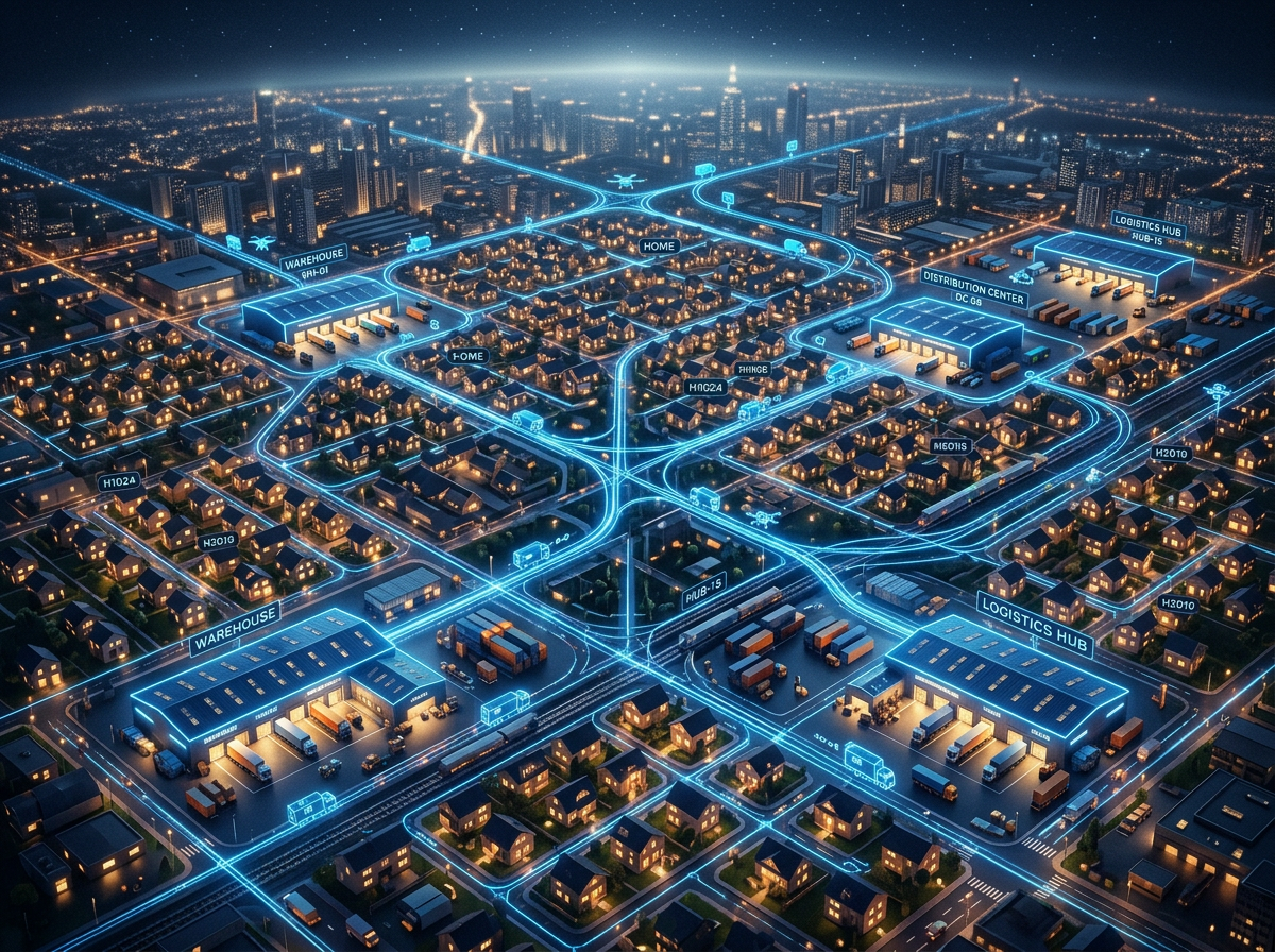 미래 물류 물류 혁신 이미지