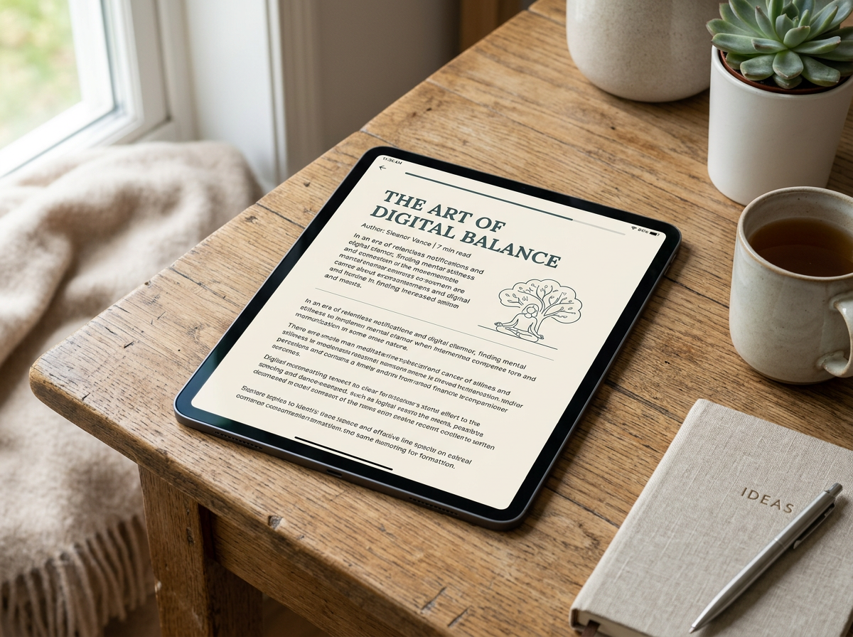 깔끔한 인터페이스와 독서 모드