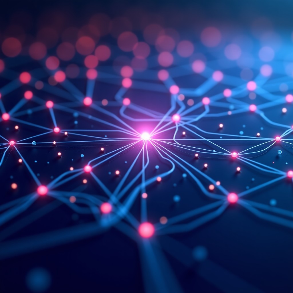 복잡한 노드 기반의 이미지 생성 워크플로우