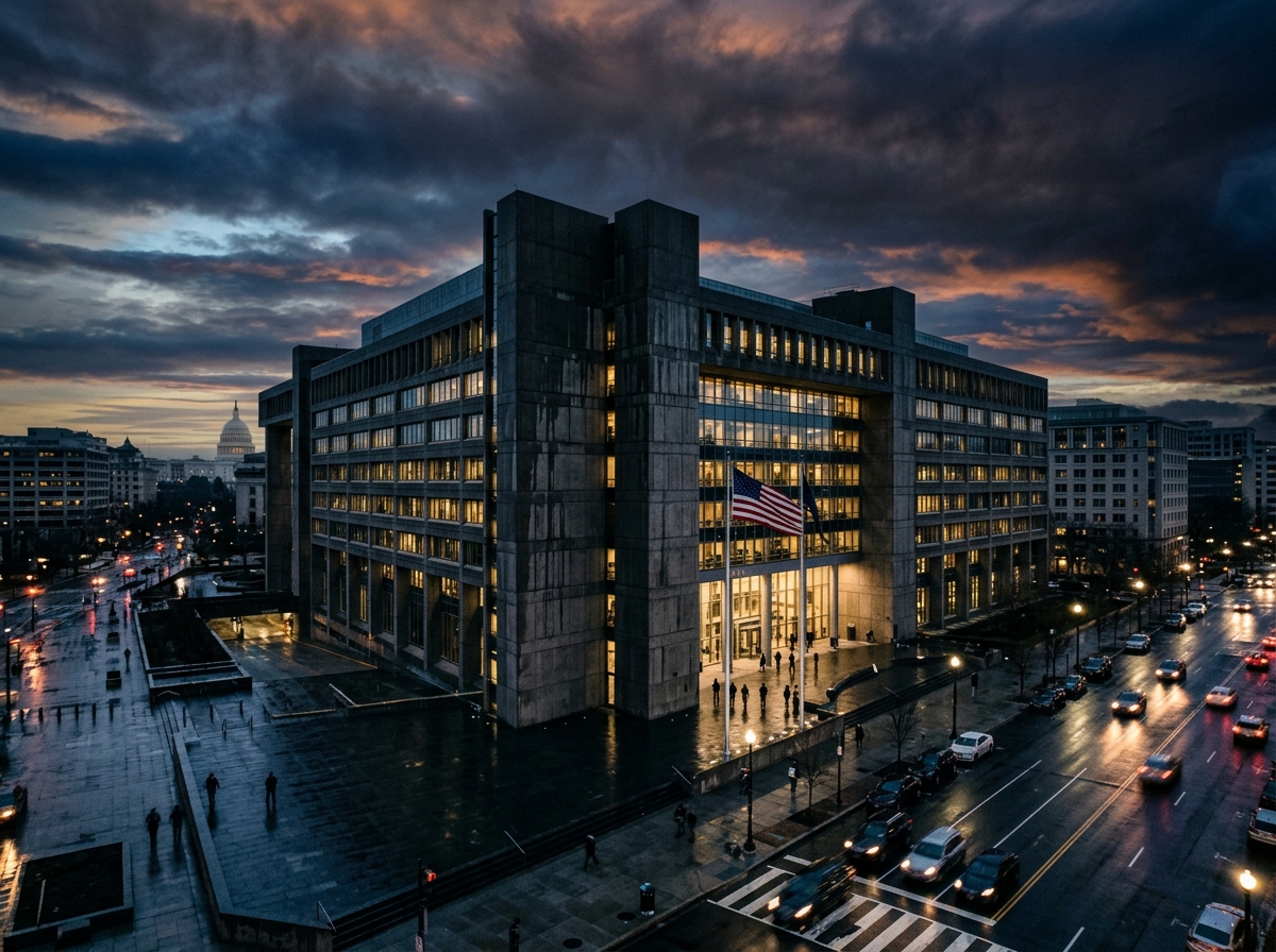 긴장감이 감도는 워싱턴의 오후