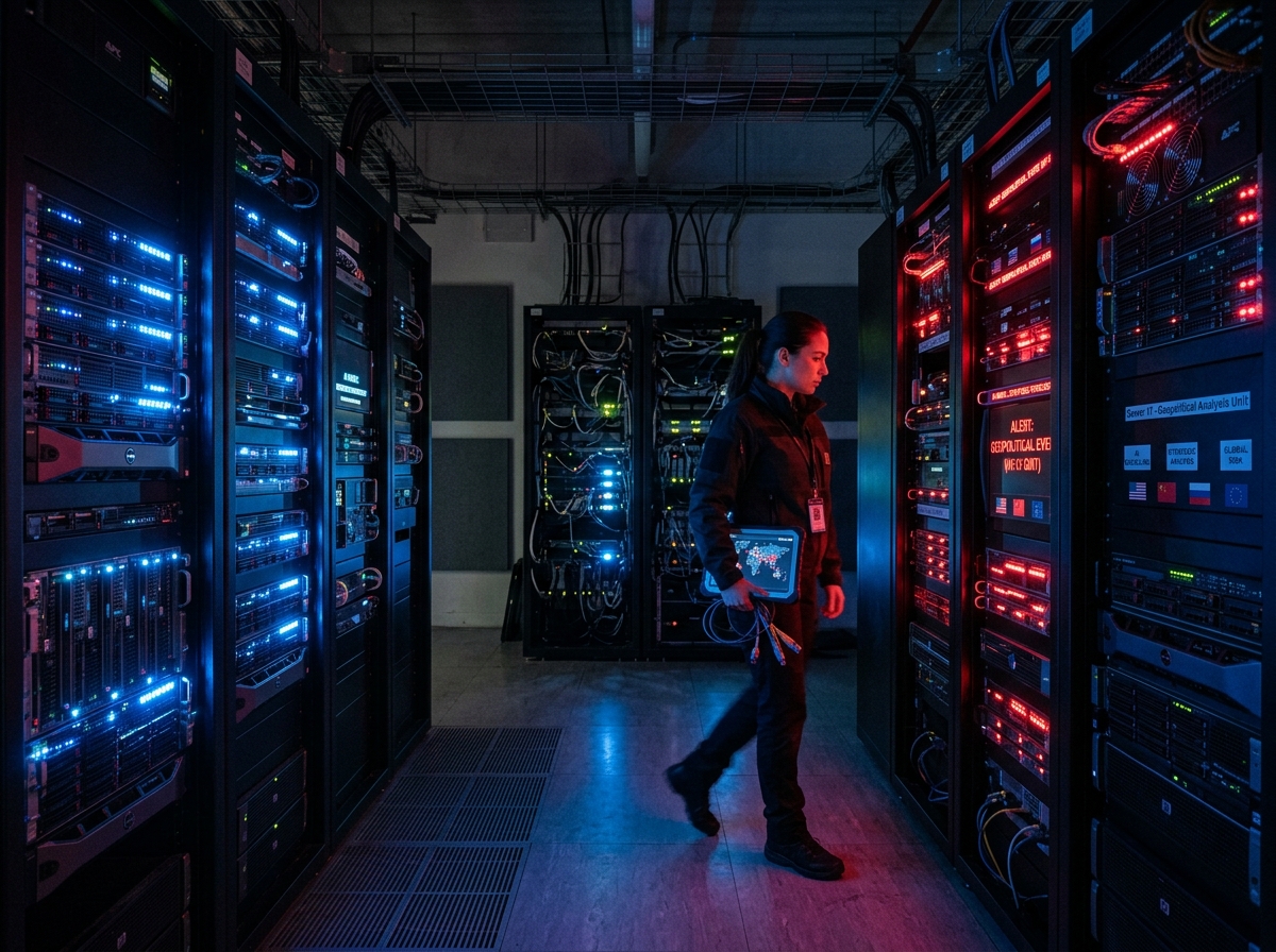 데이터 센터와 전쟁의 충돌