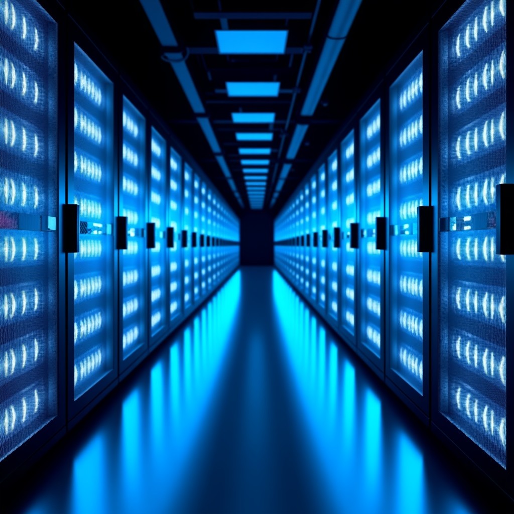 에너지 집약적인 데이터 센터 서버실