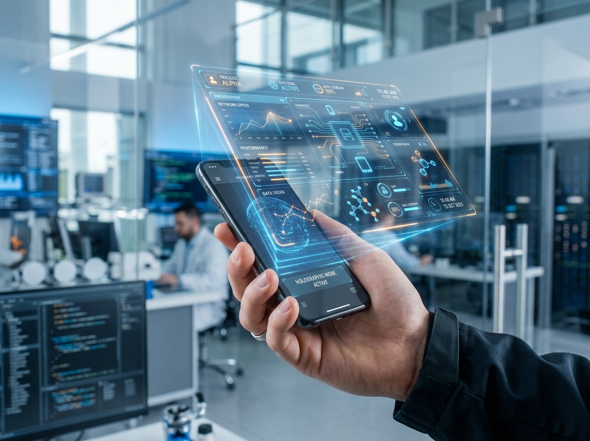 모바일 기기와 가상 현실 기술의 융합