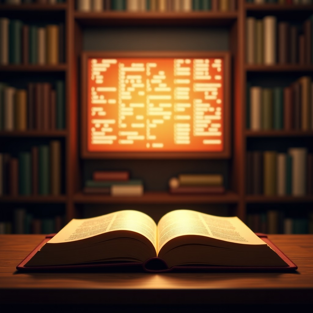 도서관의 책과 디지털 데이터