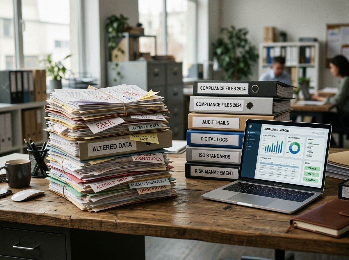 조작된 문서와 보안 위험