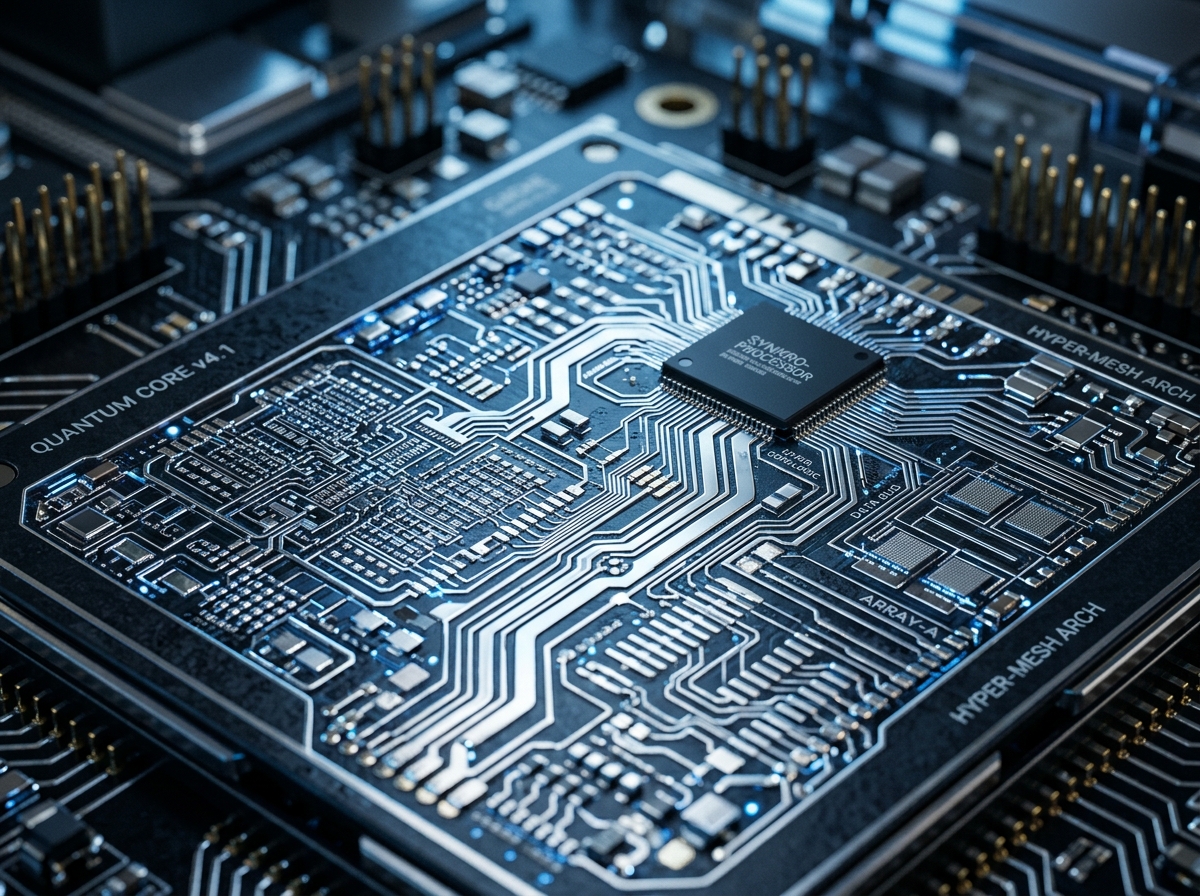 반도체 제조 기술력 이미지