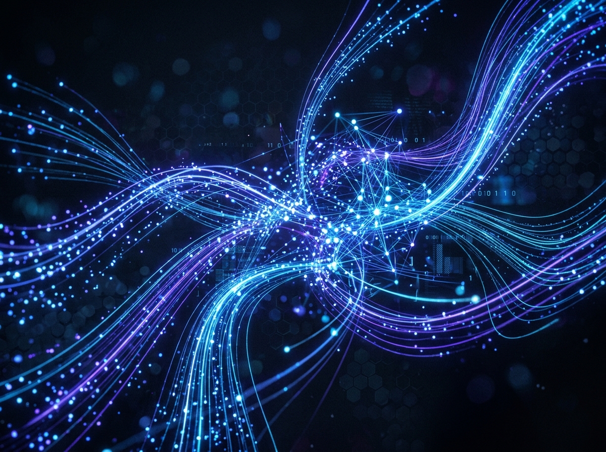 디지털 데이터 클라우드 시각화