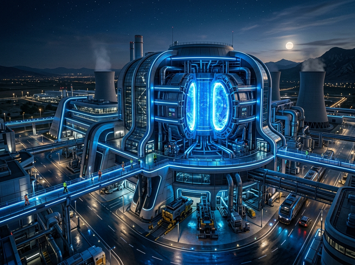 미래 지향적인 핵융합 발전소 컨셉