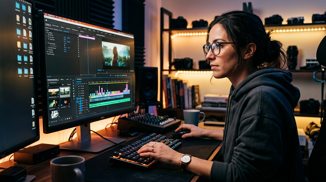 인공지능 영상 편집 인터페이스