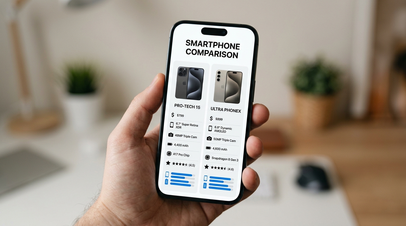 제품 비교 기능 활용하기