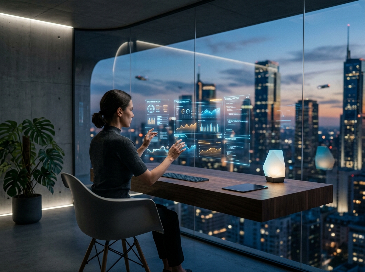 미래지향적 인터페이스 개념도