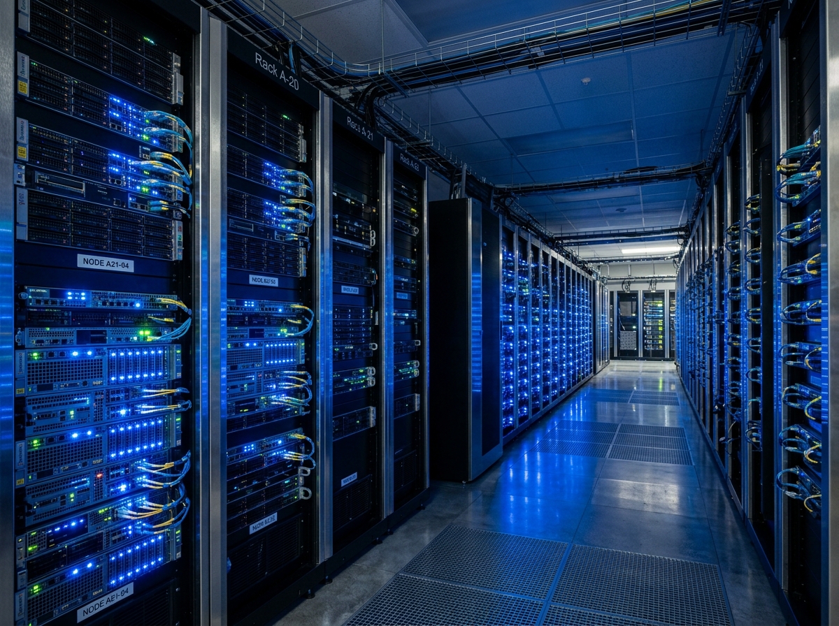 미래 지향적인 데이터센터 서버실