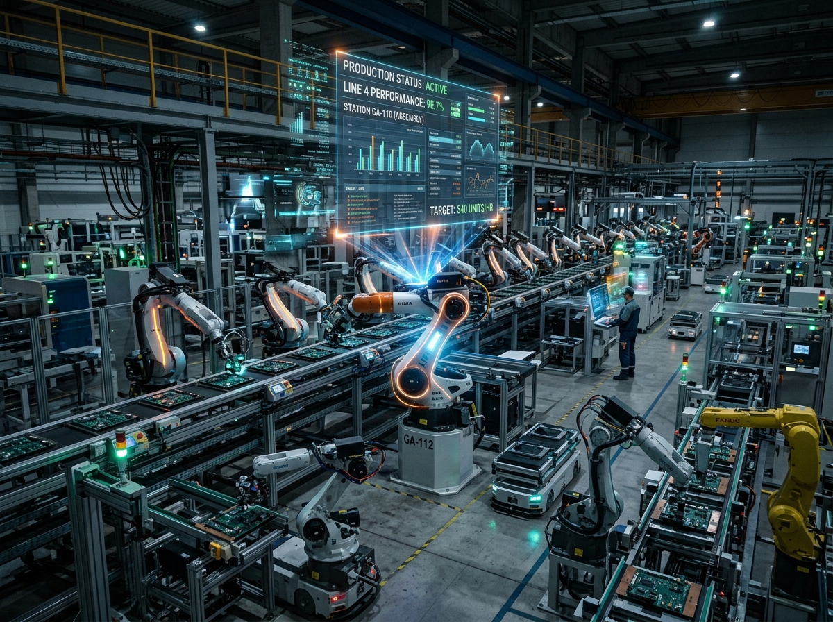 미래지향적인 스마트 팩토리