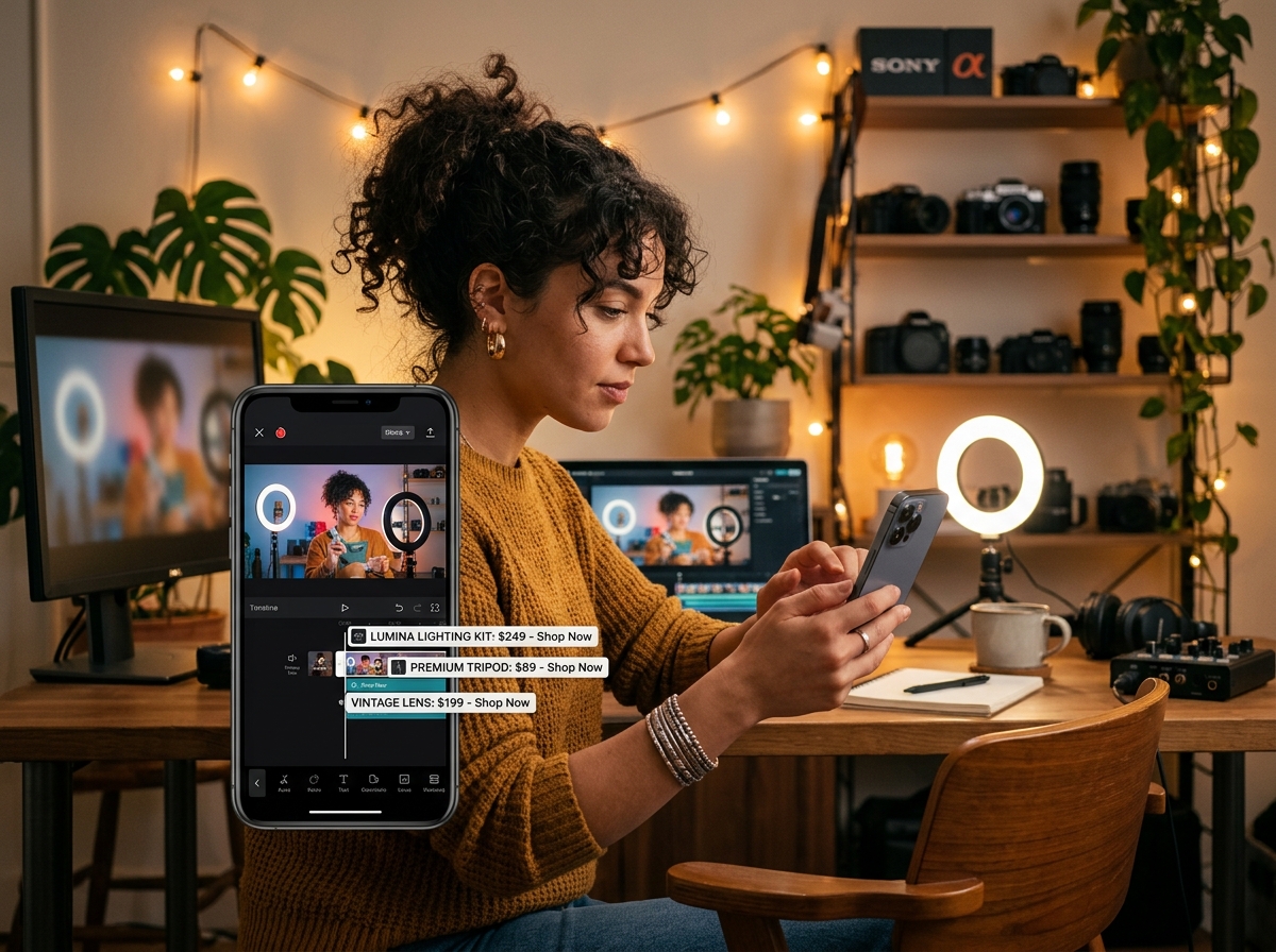 쇼핑 기능이 적용된 소셜 미디어