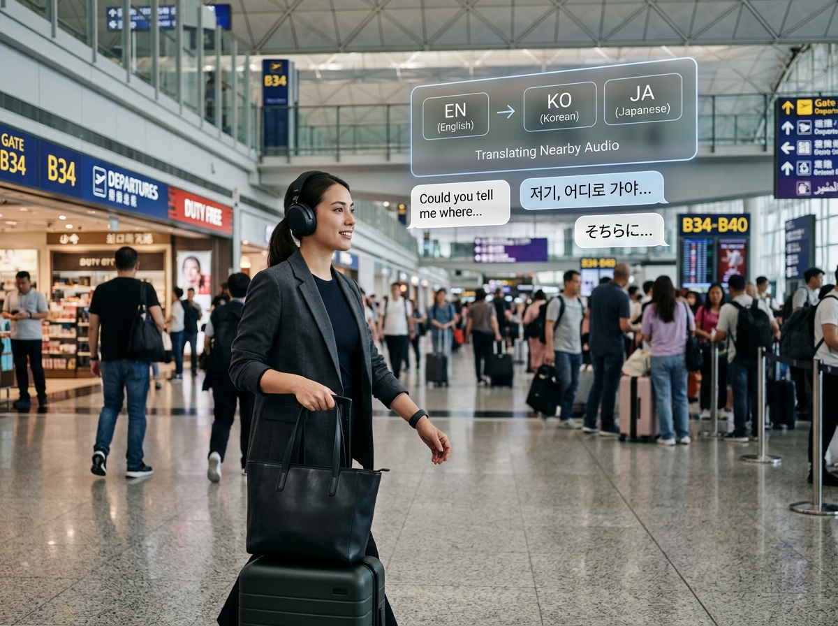 다양한 환경에서 사용하는 실시간 번역