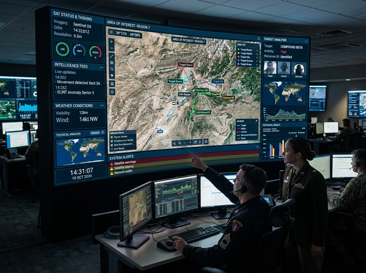 현대 군사 기술의 디지털 분석