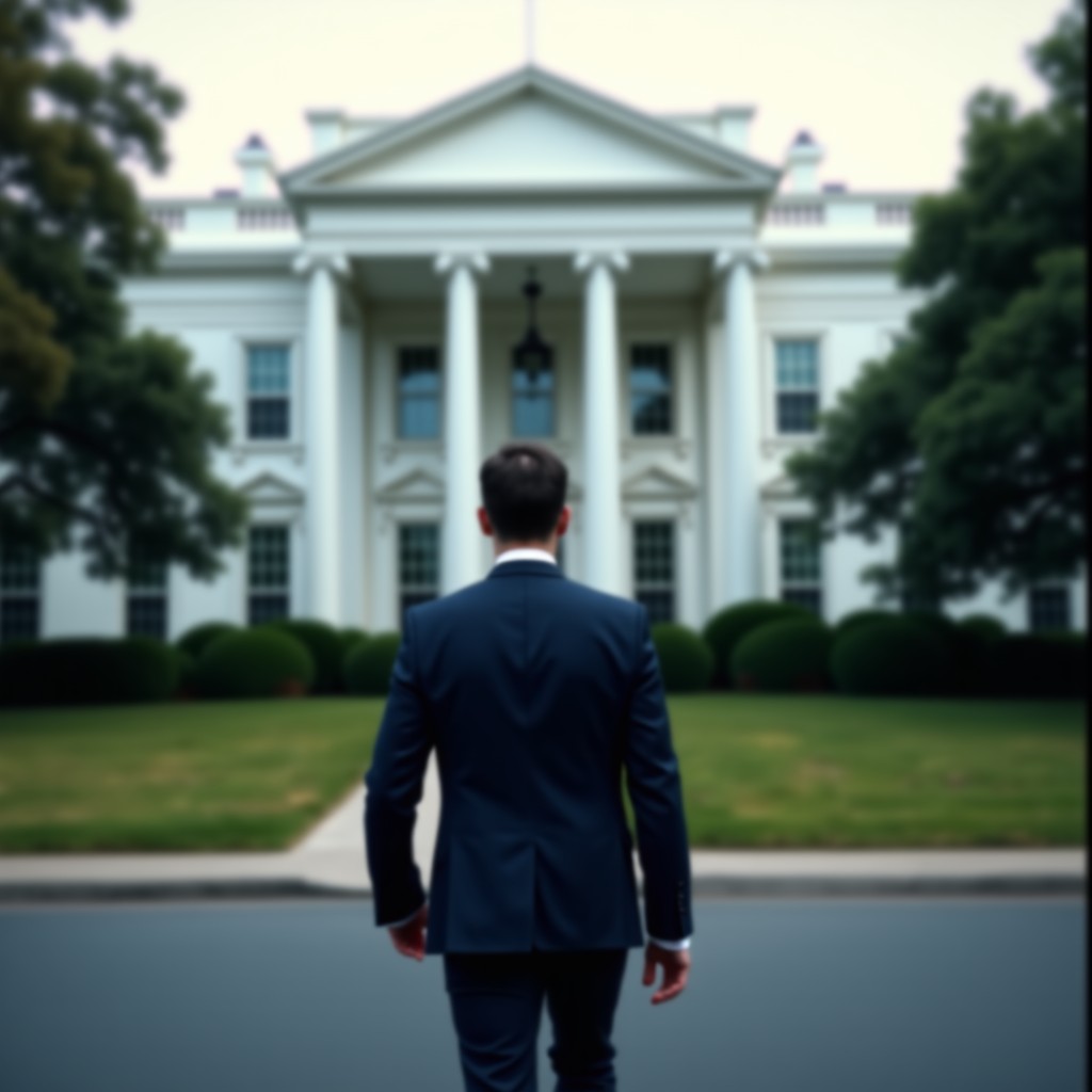 백악관을 떠나는 데이비드 색스