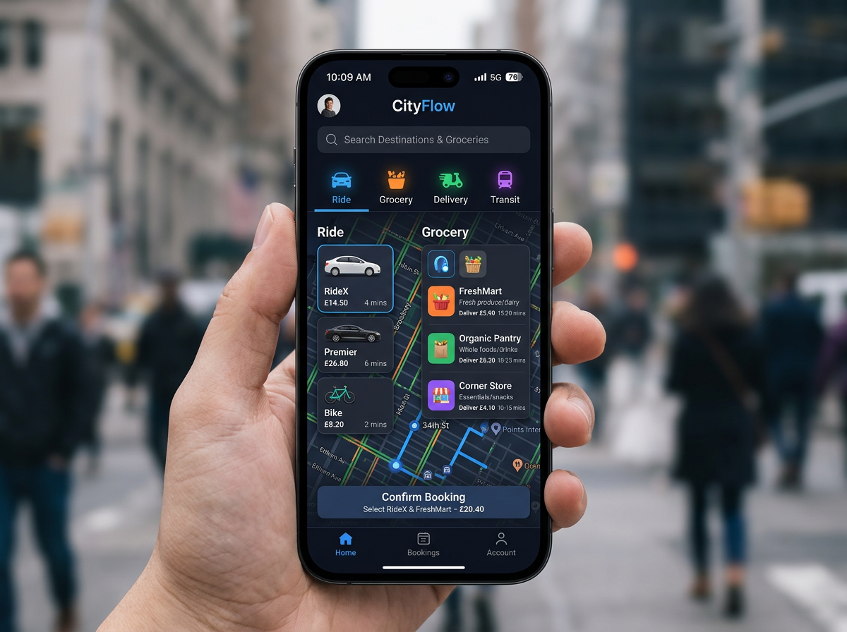 식료품 배달 플랫폼으로 변화하는 inDrive