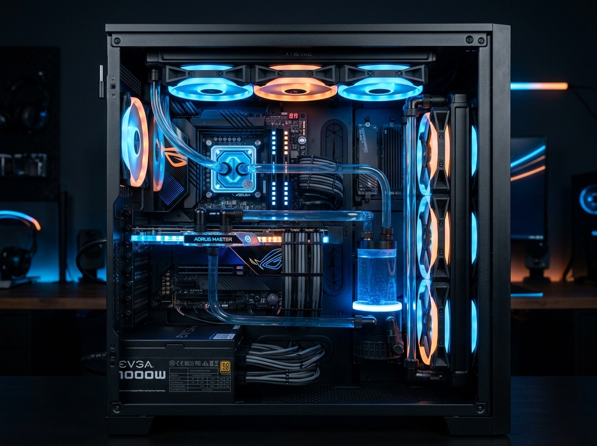 조립 PC 내부 회로